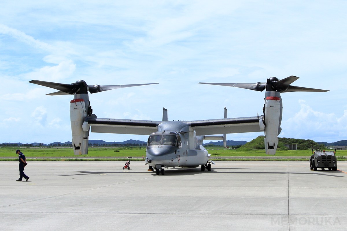 松島基地航空祭2023にて撮影。陸上自衛隊オスプレイの写真。
