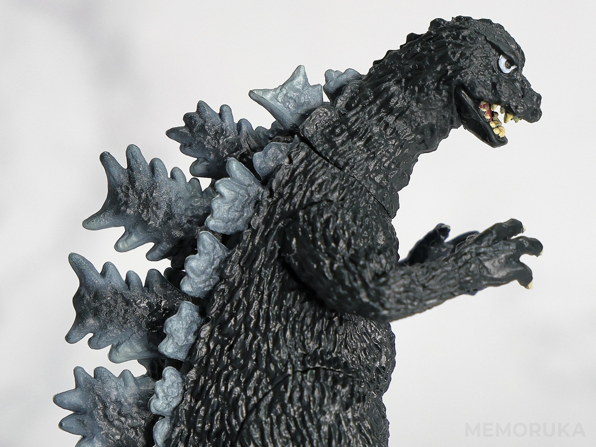 ゴジラ(1964)の背びれの造形