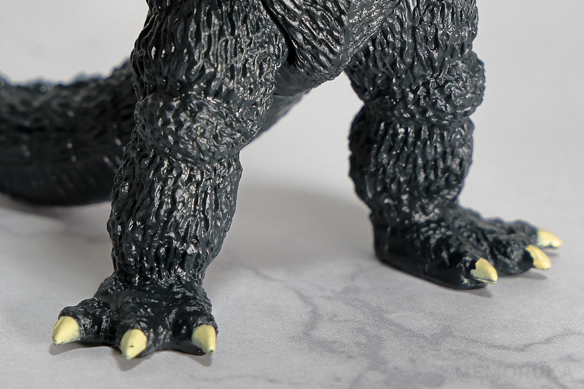 ゴジラ(1964)の足元の造形