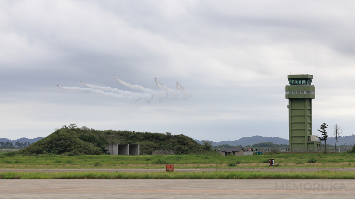 今年も曇天の松島基地